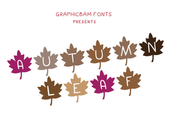Autumn Leaf Play: A Decorative Font for Web Design