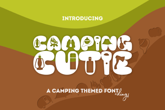 Camping Cutie: A Decorative Font for Outdoor Campaigns