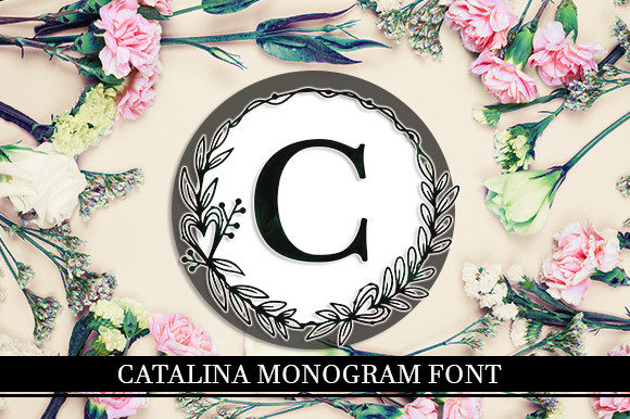 Catalina Monogram: A Premium Font for Elegant Branding