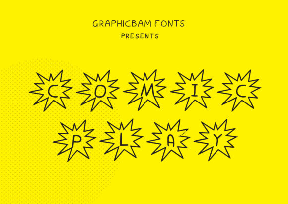 Comic Play: A Retro Decorative Font for Branding