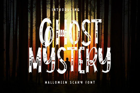 Ghost Mystery: A Bold Decorative Font for Makers
