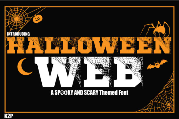 Halloween Spider Web: A Unique Decorative Font Review