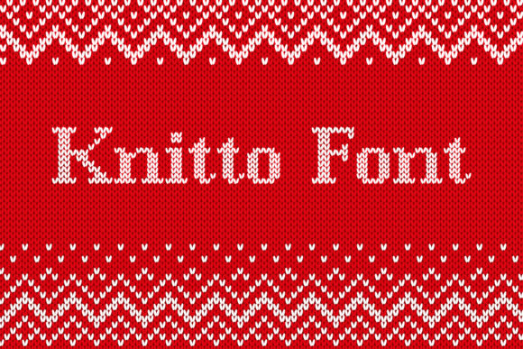 Knitto Typeface: A Playful Decorative Font for Campaigns
