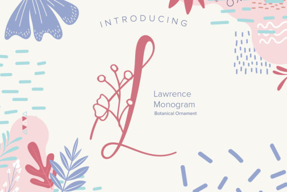 Laurence Monogram Font Review for Elegant Branding