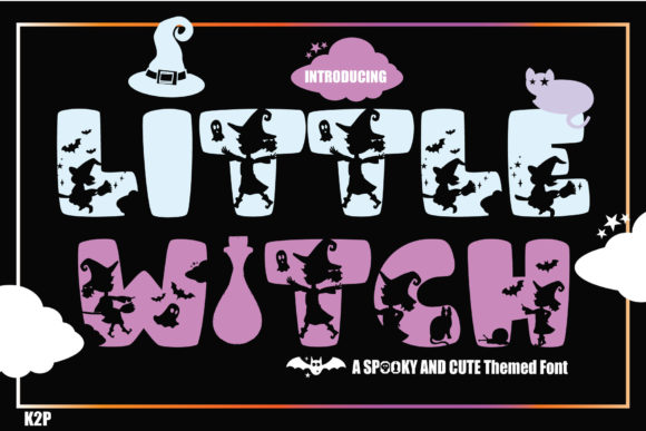 Little Witch: A Unique Decorative Font for Makers