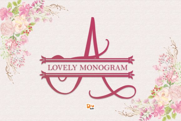 Lovely Monogram: A Delicate Typeface for Editorial Design