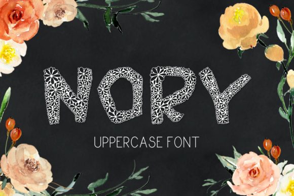 Nory: A Decorative Font for Crafters