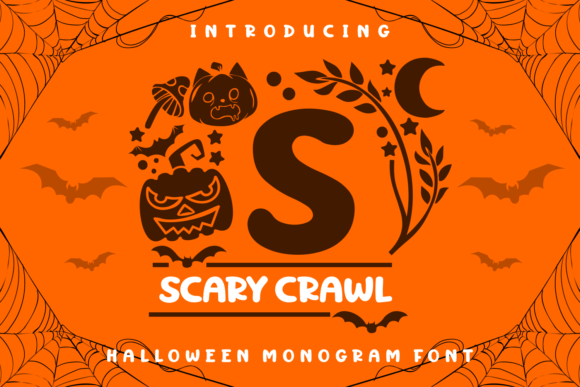 Scary Crawl: A Spooky Decorative Font for Business