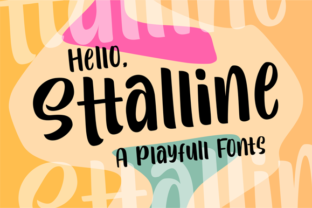 Sttalline Typeface for Handmade Brands
