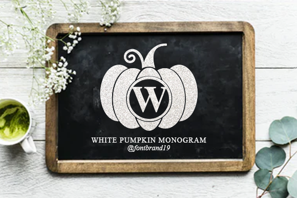 White Pumpkin Monogram: A Review for Editorial Design